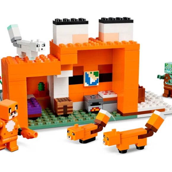 LEGO Minecraft – The Fox Lodge (21178), 193 pcs. - Picture 2 of 4